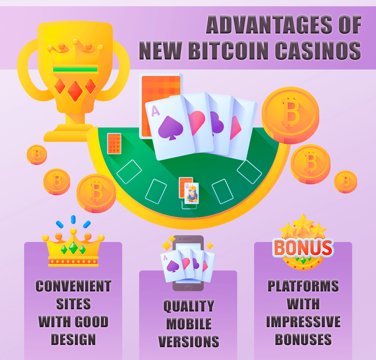 Try new Bitcoin online casino here
